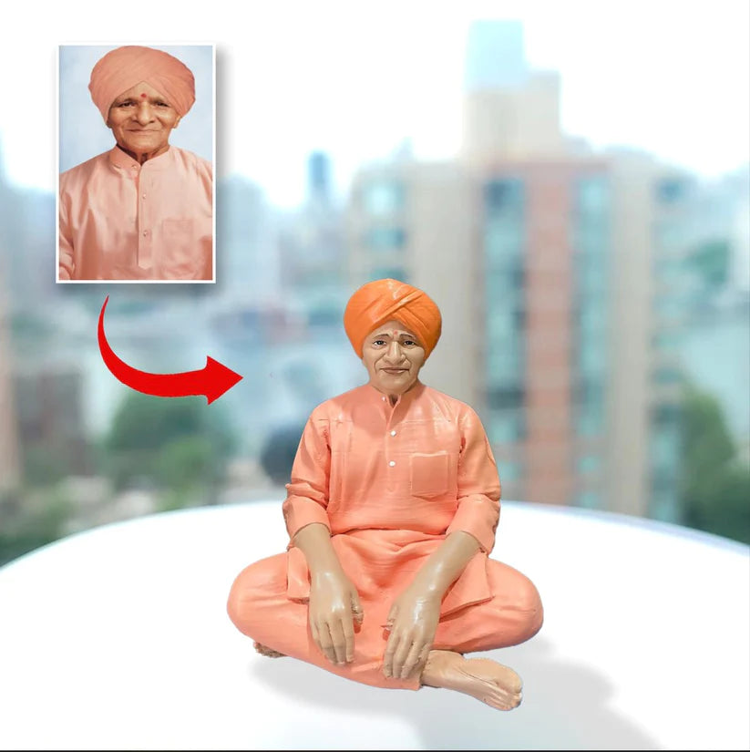 Guruji 3d Miniature Statue