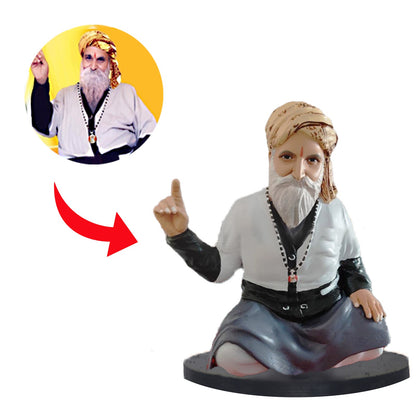 Guruji 3d Miniature Statue