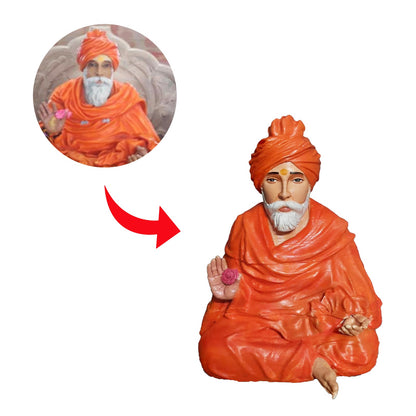 Guruji 3d Miniature Statue