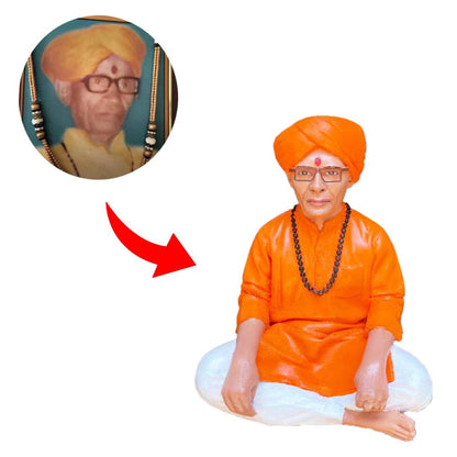 Guruji 3d Miniature Statue