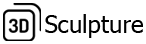 3d sculpture logo